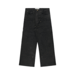 Double Knee Carpenter Trouser Washed Black