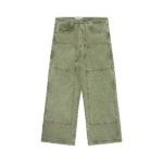 Double Knee Carpenter Trouser Washed Green