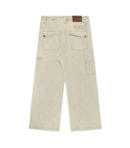 Double Knee Carpenter Trouser Washed Stone
