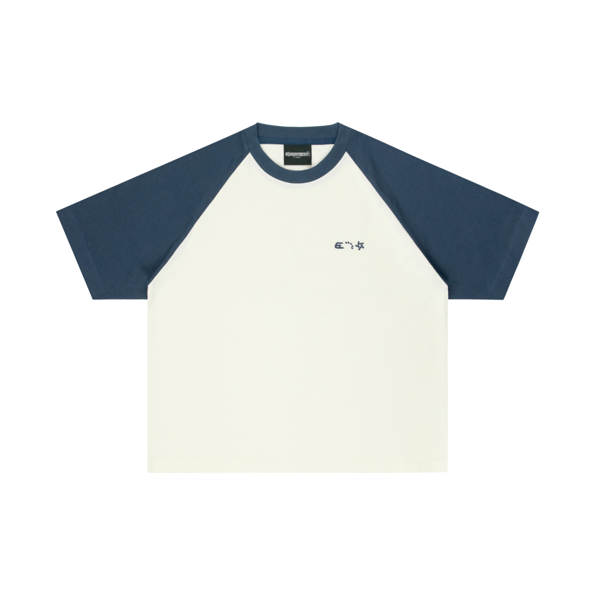 Experiment Five Raglan Tee Blue