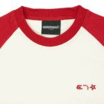 Experiment Five  Raglan Tee Red - Image 3