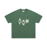 Experiment Five Watch Tee Washed Green
