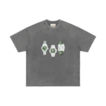 Experiment Five Watch Tee Washed Grey